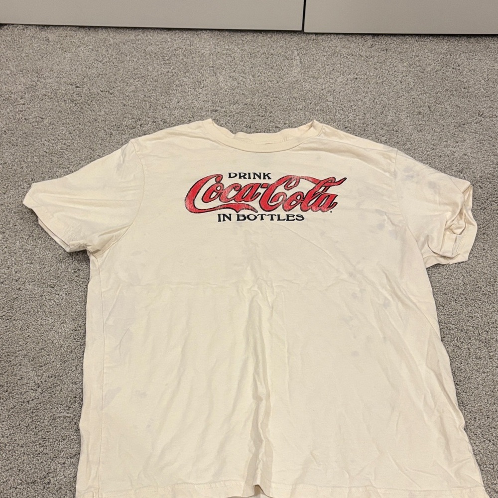 Coca Cola Vintage White T-Shirt for Men